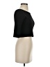 Aqua Black 3/4 Sleeve Top Size S - photo 4