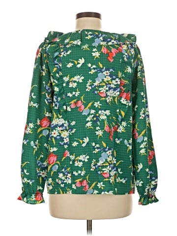 Ann Taylor LOFT Long Sleeve Blouse (view 2)
