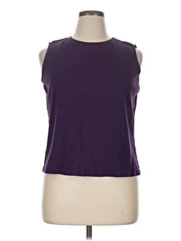 Christopher & Banks Sleeveless T-Shirt (view 1)