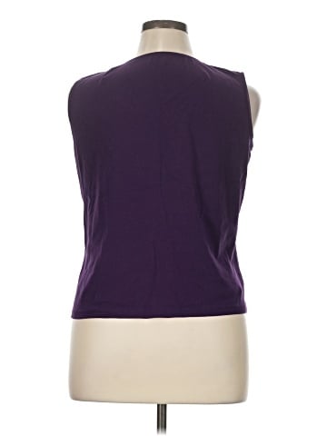 Christopher & Banks Sleeveless T-Shirt (view 2)