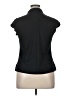 X by Gottex Black Short Sleeve Blouse Size XL - photo 2