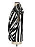 Mango 100% Polyester Stripes Silver Sleeveless Blouse Size S - photo 5