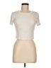 Forever 21 Ivory Short Sleeve Top Size M - photo 1