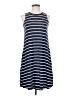 Unbranded Stripes Blue Casual Dress Size 4 - photo 1