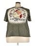 Unbranded Green Short Sleeve T-Shirt Size 5X - photo 1