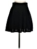 Shein 100% Polyester Solid Black Casual Skirt Size XS - photo 1