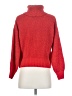 Hippie Rose 100% Polyester Red Turtleneck Sweater Size XS - photo 2