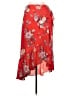Rare Editions 100% Polyester Floral Red Casual Skirt Size 16 - photo 1