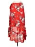 Rare Editions 100% Polyester Floral Red Casual Skirt Size 16 - photo 2