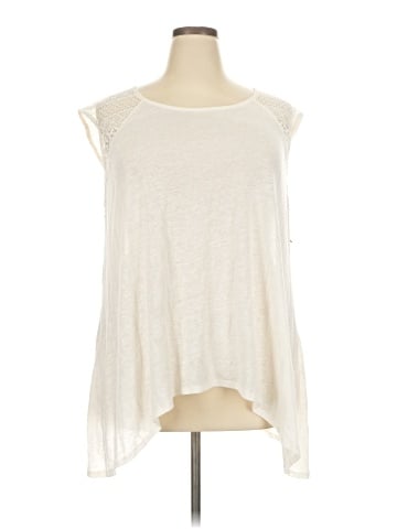 a.n.a. A New Approach Sleeveless T-Shirt (view 1)