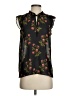 Point Sur Black Sleeveless Blouse Size S - photo 1