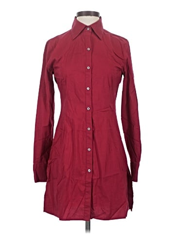 Express Design Studio Long Sleeve Button-Down Shirt (view 1)