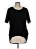 Chico's 100% Cotton Black Short Sleeve Top Size Lg (2) - photo 1