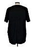 Chico's 100% Cotton Black Short Sleeve Top Size Lg (2) - photo 2