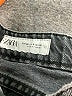 Zara Stars Gray Black Jeans Size 6 - photo 6