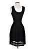 Unbranded Solid Black Cocktail Dress Size S - photo 2