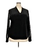 Chico's Black Long Sleeve Blouse Size XXL (4) - photo 1