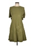 Assorted Brands Solid Green Casual Dress Size Lg - photo 1