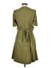 Assorted Brands Solid Green Casual Dress Size Lg - photo 2