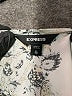 Express 100% Polyester Floral Ivory Long Sleeve Blouse Size XL - photo 7