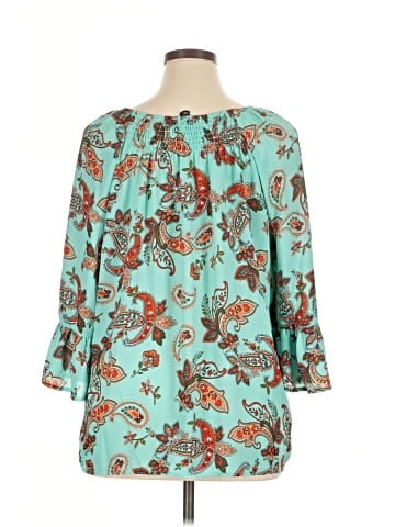 Tacera 3/4 Sleeve Blouse (view 2)