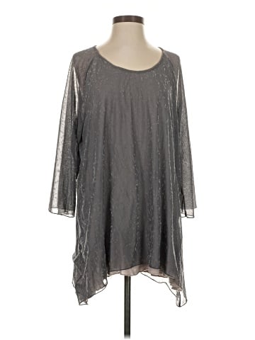 Indigo Soul 3/4 Sleeve Top (view 1)