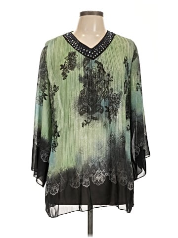 BonWorth 3/4 Sleeve Blouse (view 1)