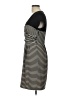 BCBGMAXAZRIA Stripes Black Casual Dress Size 10 - photo 5