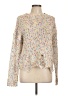 Hem & Thread Tweed Ivory Pullover Sweater Size L - photo 1
