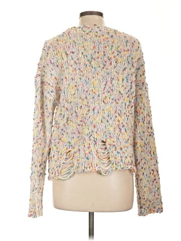 Hem & Thread Pullover Sweater (view 2)