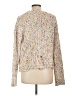 Hem & Thread Tweed Ivory Pullover Sweater Size L - photo 2