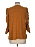 Max Studio Brown 3/4 Sleeve Top Size M - photo 2