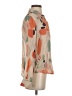 Assorted Brands Floral Orange Long Sleeve Blouse Size S - photo 4
