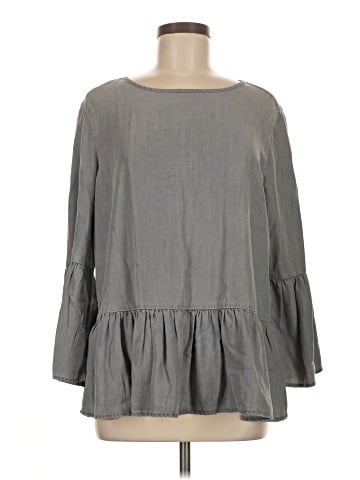 BeachLunchLounge 3/4 Sleeve Blouse (view 1)