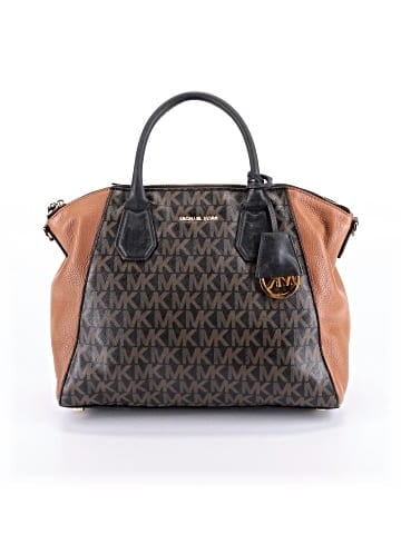 MICHAEL Michael Kors Leather Tote (view 1)
