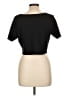 Shein Black Short Sleeve T-Shirt Size L - photo 2