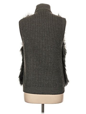 MICHAEL Michael Kors Faux Fur Vest (view 2)