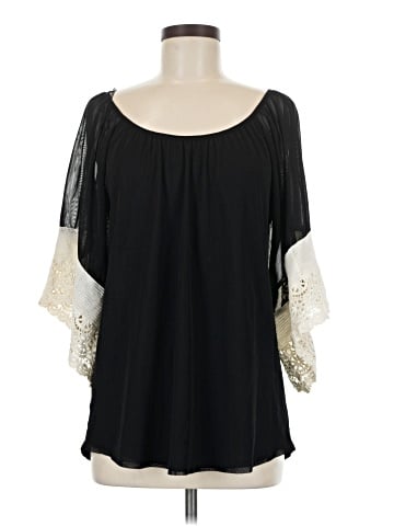 VAVA by Joy Han 3/4 Sleeve Blouse (view 1)