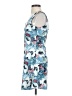 Assorted Brands 100% Polyester Print Blue Cocktail Dress Size S - photo 5