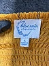 Blue Rain Yellow Sleeveless Blouse Size L - photo 7