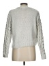 All in Favor 100% Polyester Silver Pullover Sweater Size L - photo 2