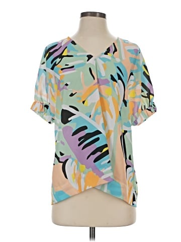 Crosby Short Sleeve Blouse (view 1)