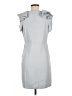 TCEC Solid Gray Cocktail Dress Size L - photo 2