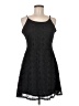 Tiana B. 100% Polyester Black Cocktail Dress Size M (estimated) - photo 1