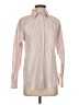 Ann Taylor LOFT Stripes Pink Long Sleeve Button-Down Shirt Size XS - photo 1