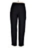 Woolmark Solid Black Casual Pants Size EU 50 / US 18-20 - photo 1