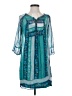 Ella Moss Teal Casual Dress Size S - photo 1