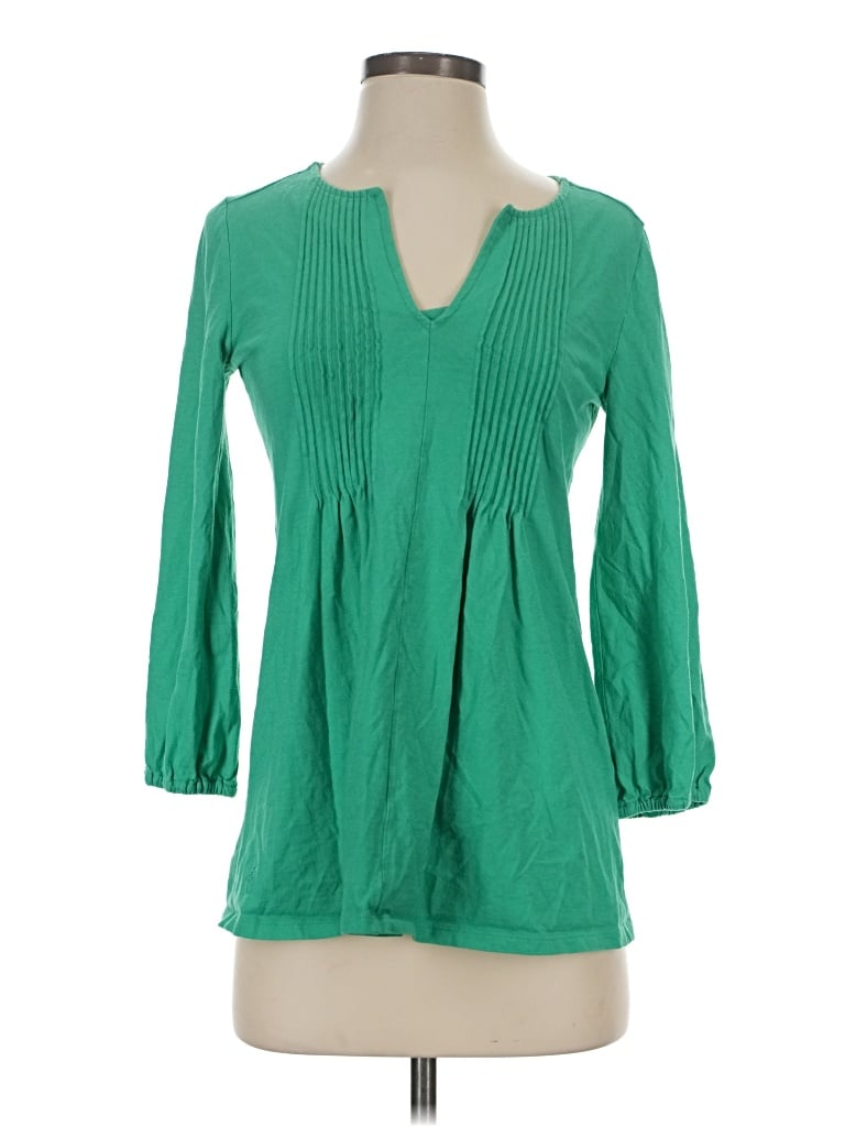 Pre-owned Lilly Pulitzer 3/4 Sleeve T-shirt In Green