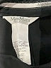 Max Mara Solid Black Dress Pants Size 4 - photo 7
