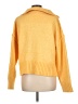 Miss Love Yellow Pullover Sweater Size S - photo 2